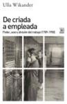 De criada a empleada | Wikander, Ulla | Cooperativa autogestionària