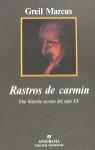 Rastros de carmín | Marcus, Greil | Cooperativa autogestionària