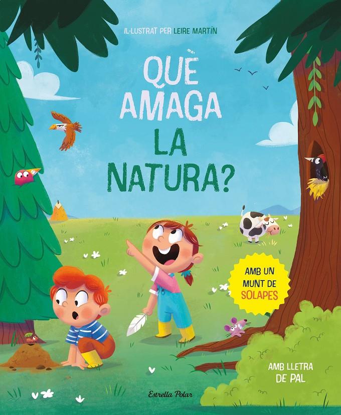 Què amaga la natura? Llibre amb solapes | Martín Rincón, Leire | Cooperativa autogestionària