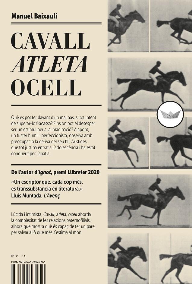 Cavall, atleta, ocell | Baixauli, Manuel | Cooperativa autogestionària