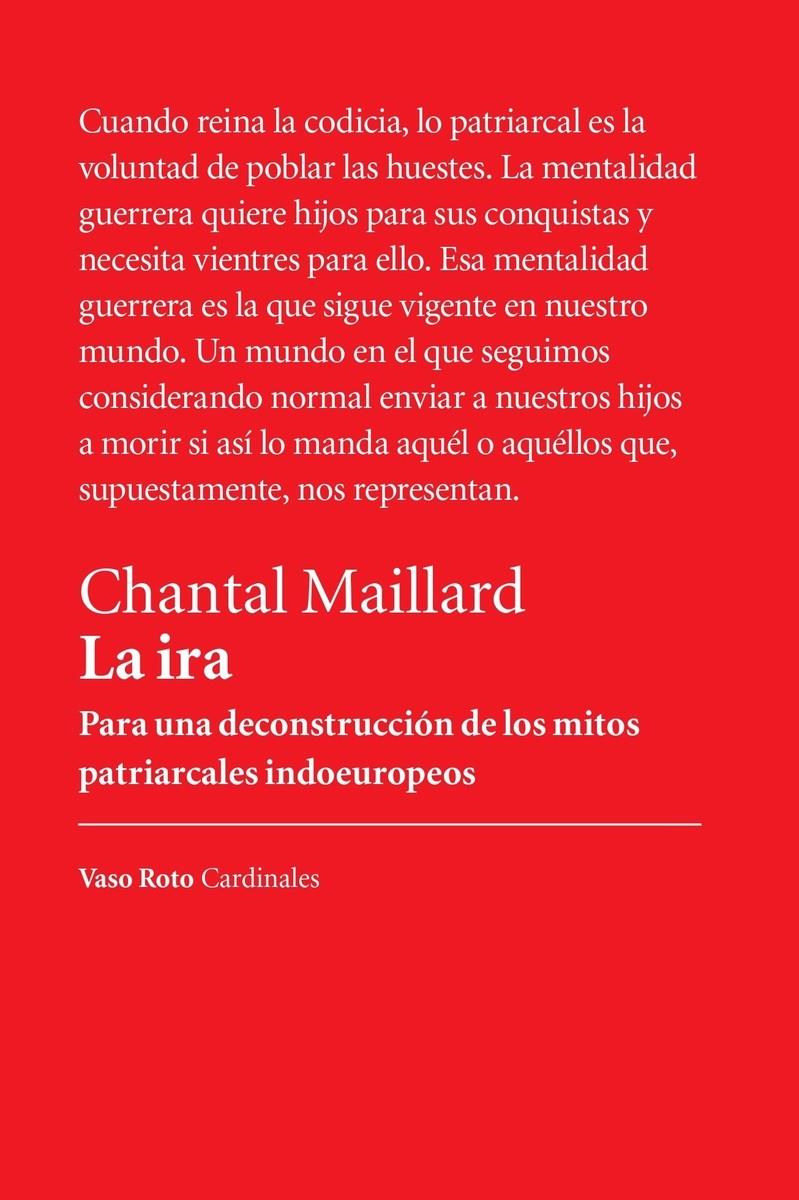 La ira | Maillard, Chantal | Cooperativa autogestionària