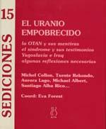 sediciones 15. el uranio empobrecido | vvaa | Cooperativa autogestionària