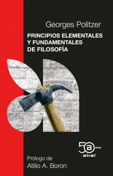 Principios elementales y fundamentales de filosofía | Politzer, Georges | Cooperativa autogestionària