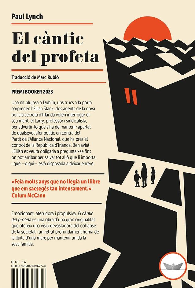 El càntic del profeta | Lynch, Paul | Cooperativa autogestionària