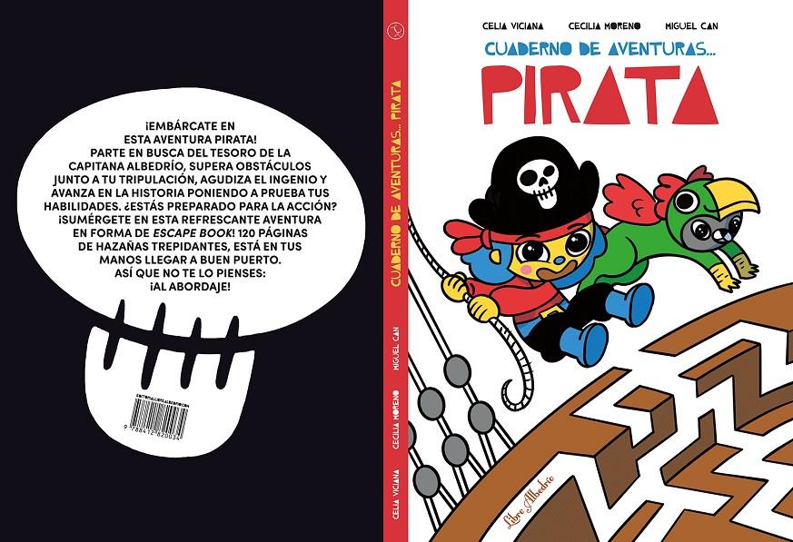 Cuaderno de aventuras... pirata | Viciana Pérez, Celia | Cooperativa autogestionària