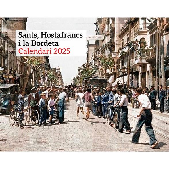 2025 Calendari Sants, Hostafrancs i la Bordeta | Cooperativa autogestionària