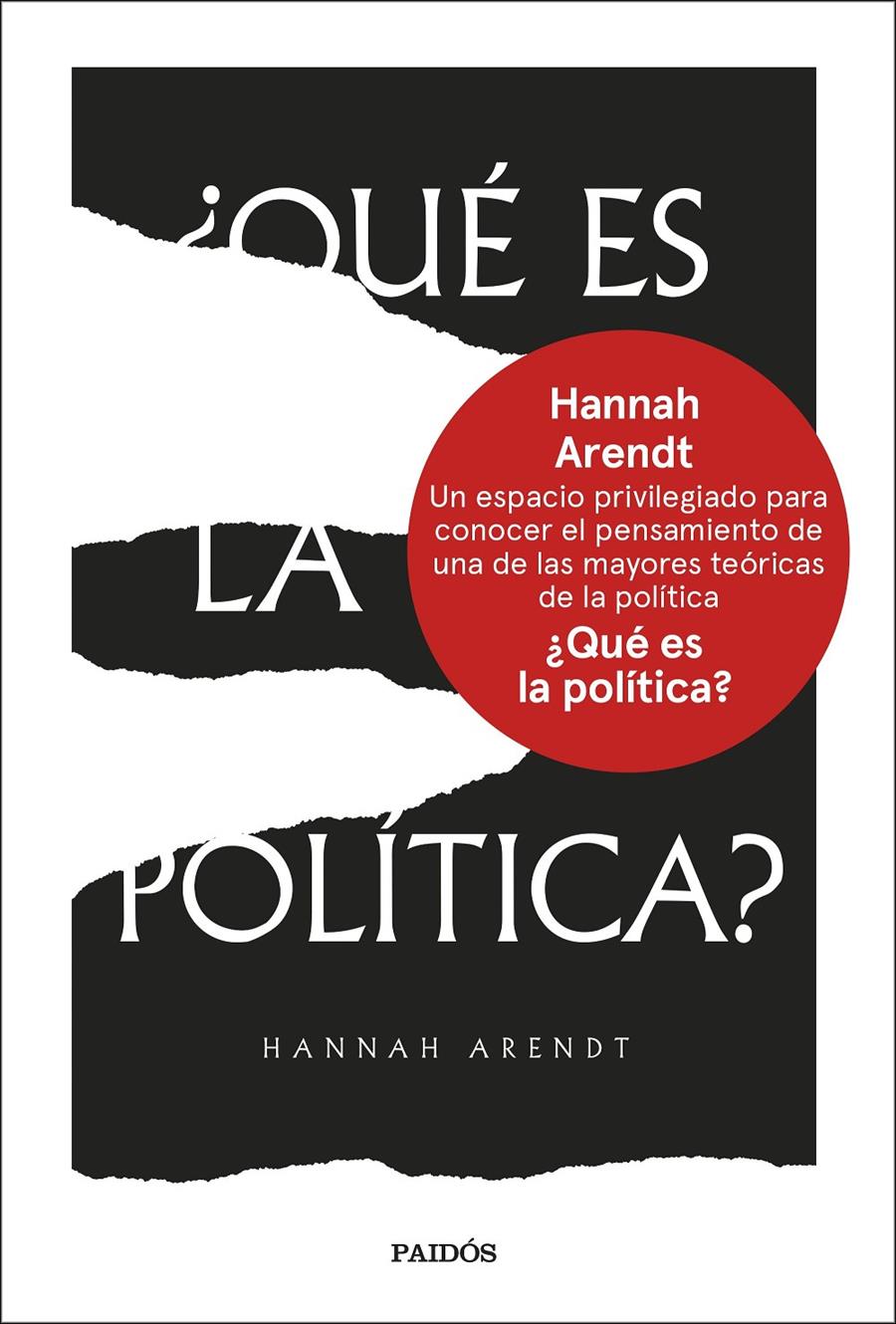 ¿Qué es la política? | Arendt, Hannah | Cooperativa autogestionària