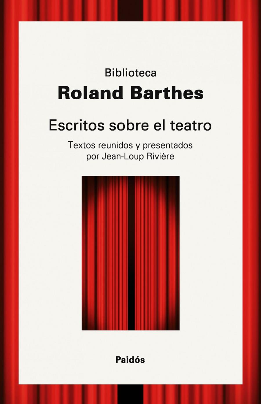 Escritos sobre el teatro | Rivière, Jean-Loup | Cooperativa autogestionària