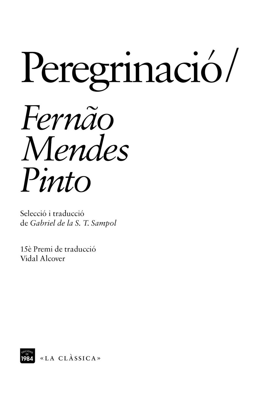 Peregrinació | Pinto, Fernão Mendes