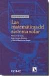 Las matemáticas del sistema solar | VVAA | Cooperativa autogestionària