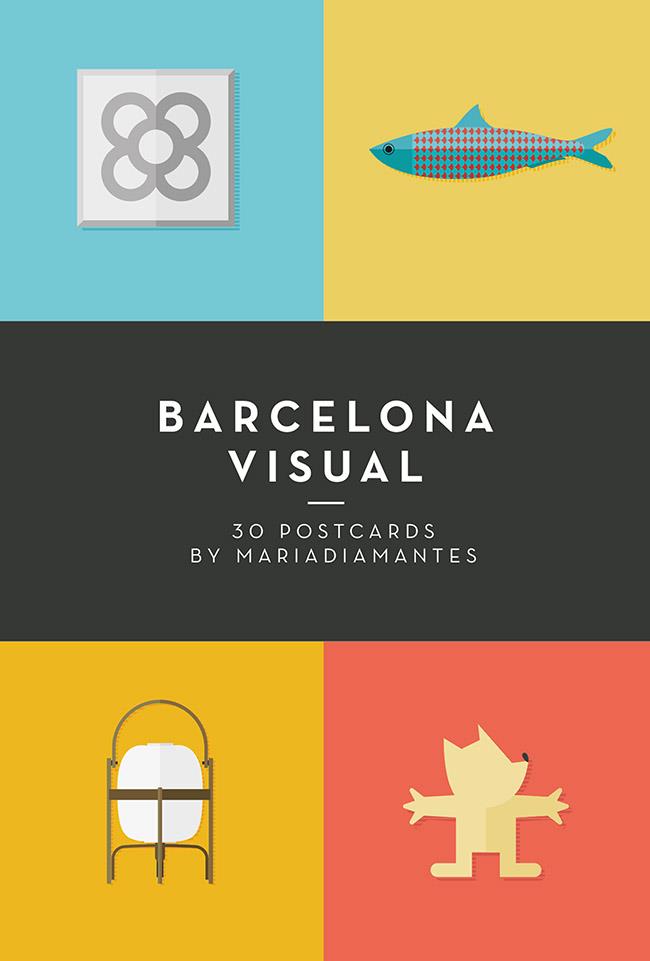 Barcelona Visual 30 Postcards | MARIADIAMANTES