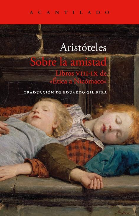 Sobre la amistad | Aristóteles | Cooperativa autogestionària