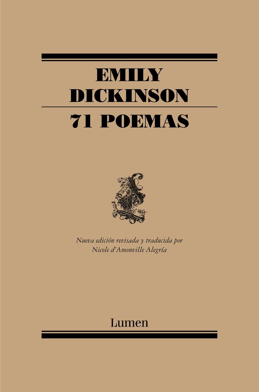 71 poemas (Nueva edición revisada) | Dickinson, Emily | Cooperativa autogestionària