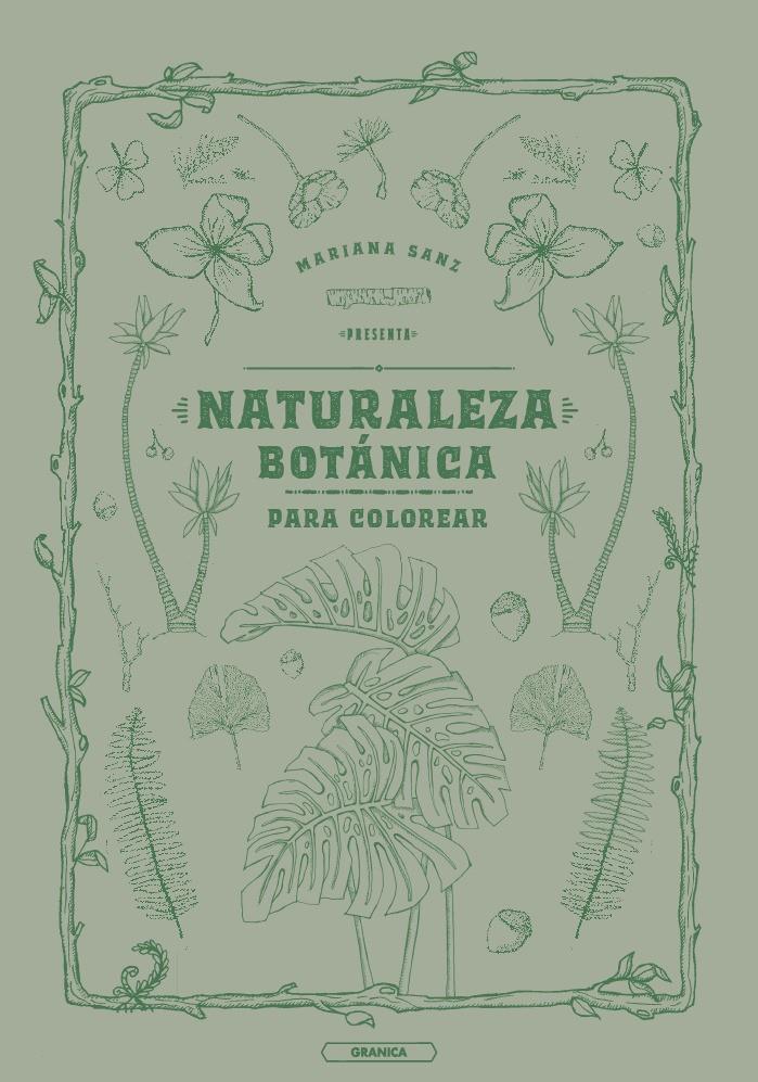 Naturaleza boránica para colorear | Sanz, Mariana | Cooperativa autogestionària