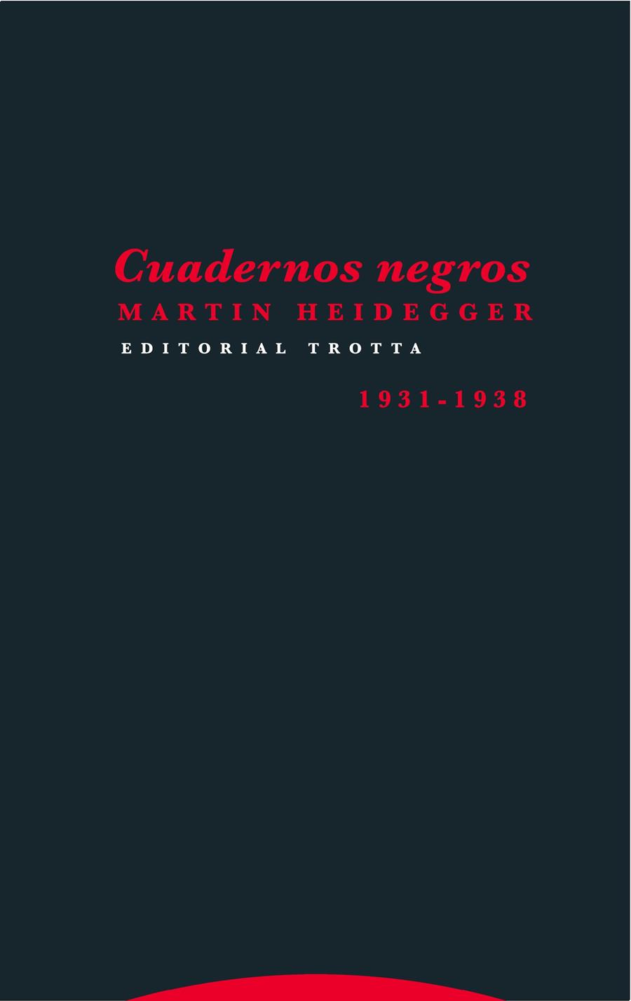 Cuadernos negros | Heidegger, Martin