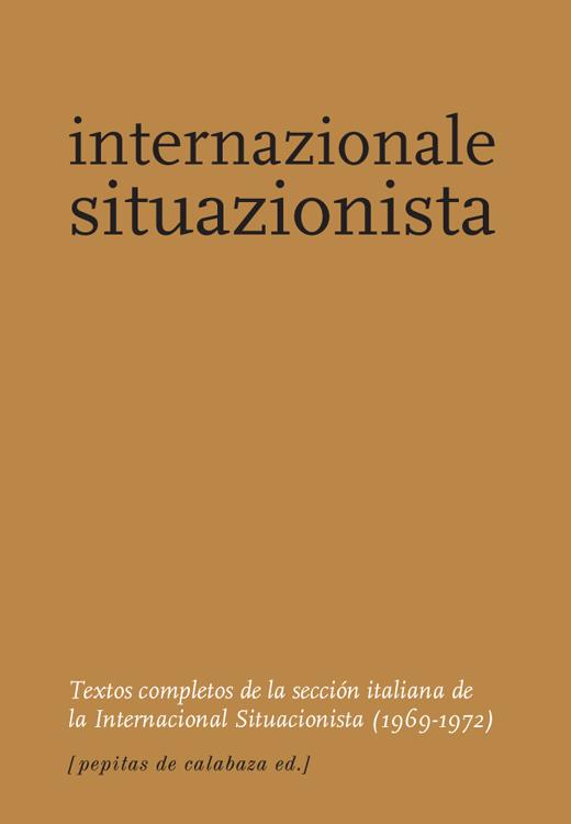 Internazionale Situazionista | Varios autores | Cooperativa autogestionària