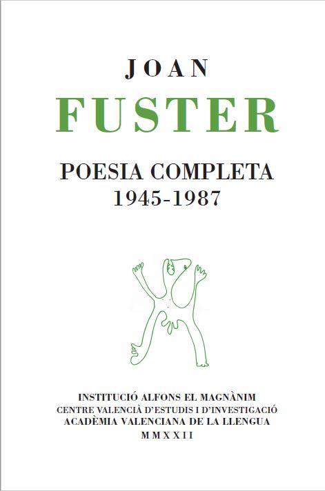 Poesia completa 1945-1987 | Fuster, Joan | Cooperativa autogestionària