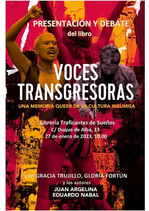 Voces transgresoras. Una memoria queer de la cultura insumisa | Juan Argelina/Eduardo Nabal | Cooperativa autogestionària