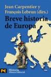 Breve historia de Europa | Carpentier, Jean/Lebrun, Francois