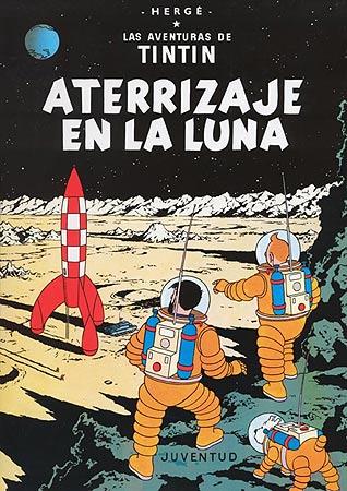 C- Aterrizaje en la luna | HERGE-TINTIN CARTONE III | Cooperativa autogestionària