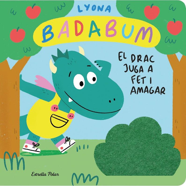 Badabum. El drac juga a fet i amagar. Llibre amb solapes de roba | Lyona | Cooperativa autogestionària