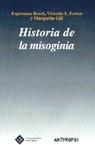 historia de la misoginia | BOSCH, ESPERANZA : FERRER, VICTORIA A. : GILI, MAR | Cooperativa autogestionària