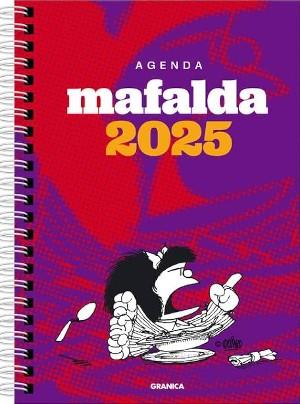 2025 Agenda Mafalda para la mujer anillada violeta | Cooperativa autogestionària