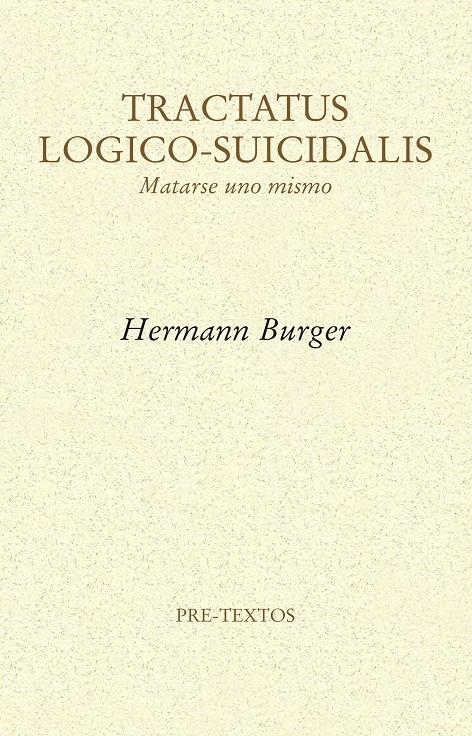Tractatus Logico-Suicidalis | Burger, Hermann