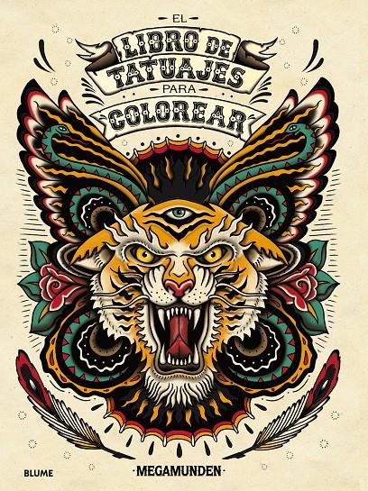 Libro de tatuajes para colorear | Megamunden | Cooperativa autogestionària