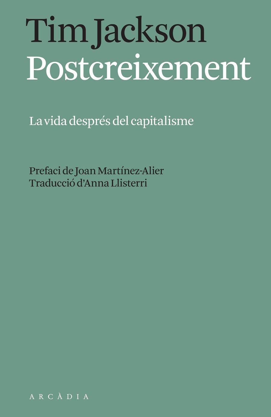 Postcreixement | Tim Jackson | Cooperativa autogestionària