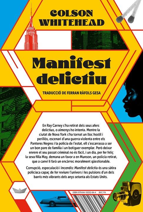 Manifest delictiu | Whitehead, Colson