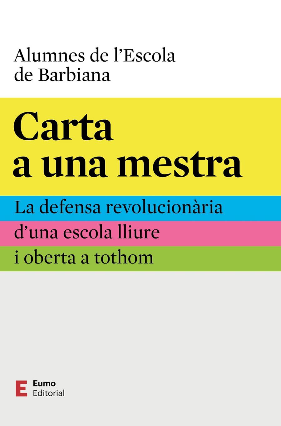 Carta a una mestra | Milani, Lorenzo | Cooperativa autogestionària