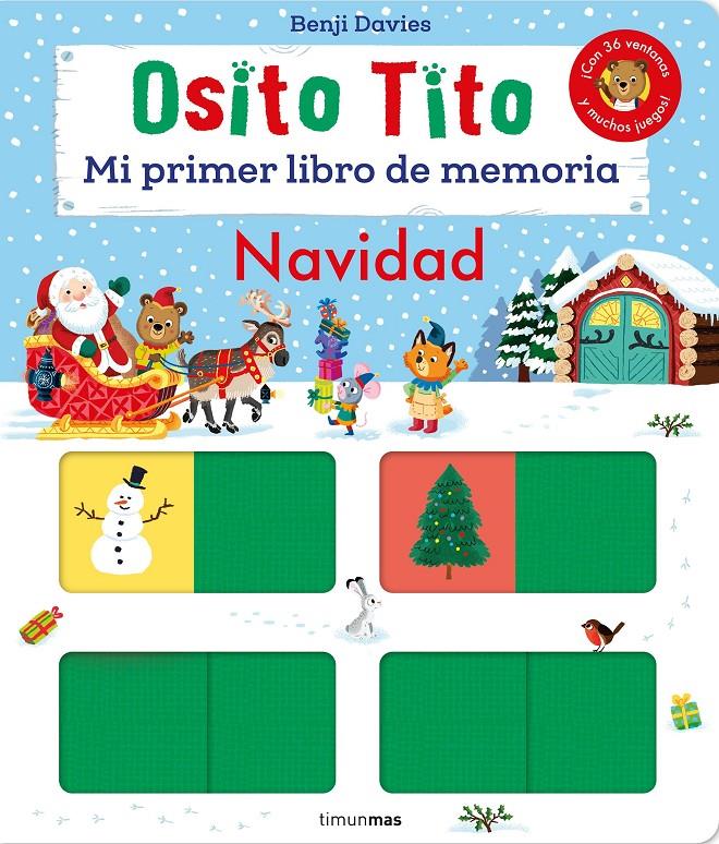 Osito Tito. Mi primer libro de memoria. Navidad | Davies, Benji | Cooperativa autogestionària