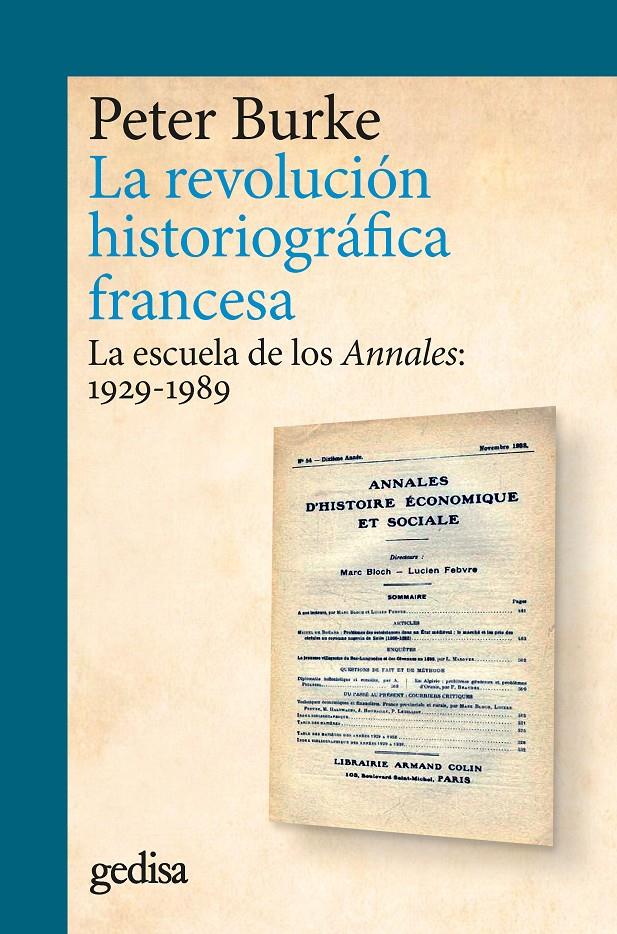 La revolución historiográfica francesa | Burke, Peter