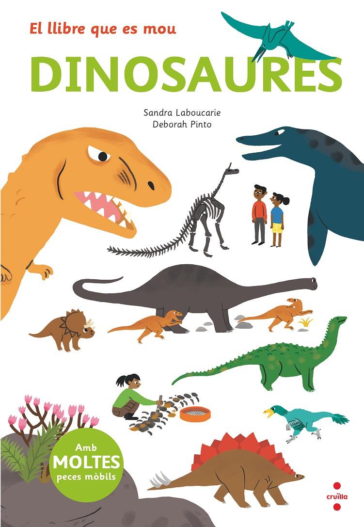 El llibre que es mou. Dinosaures | Leboucarie, Sandra | Cooperativa autogestionària