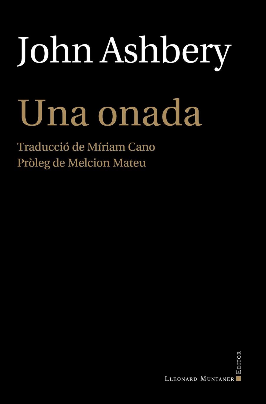 Una onada | Ashbery, John | Cooperativa autogestionària