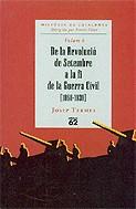 Història de Catalunya: De la revolució de setembre a la fi de la Guerra Civil (1868-1939) | Termes, Josep | Cooperativa autogestionària