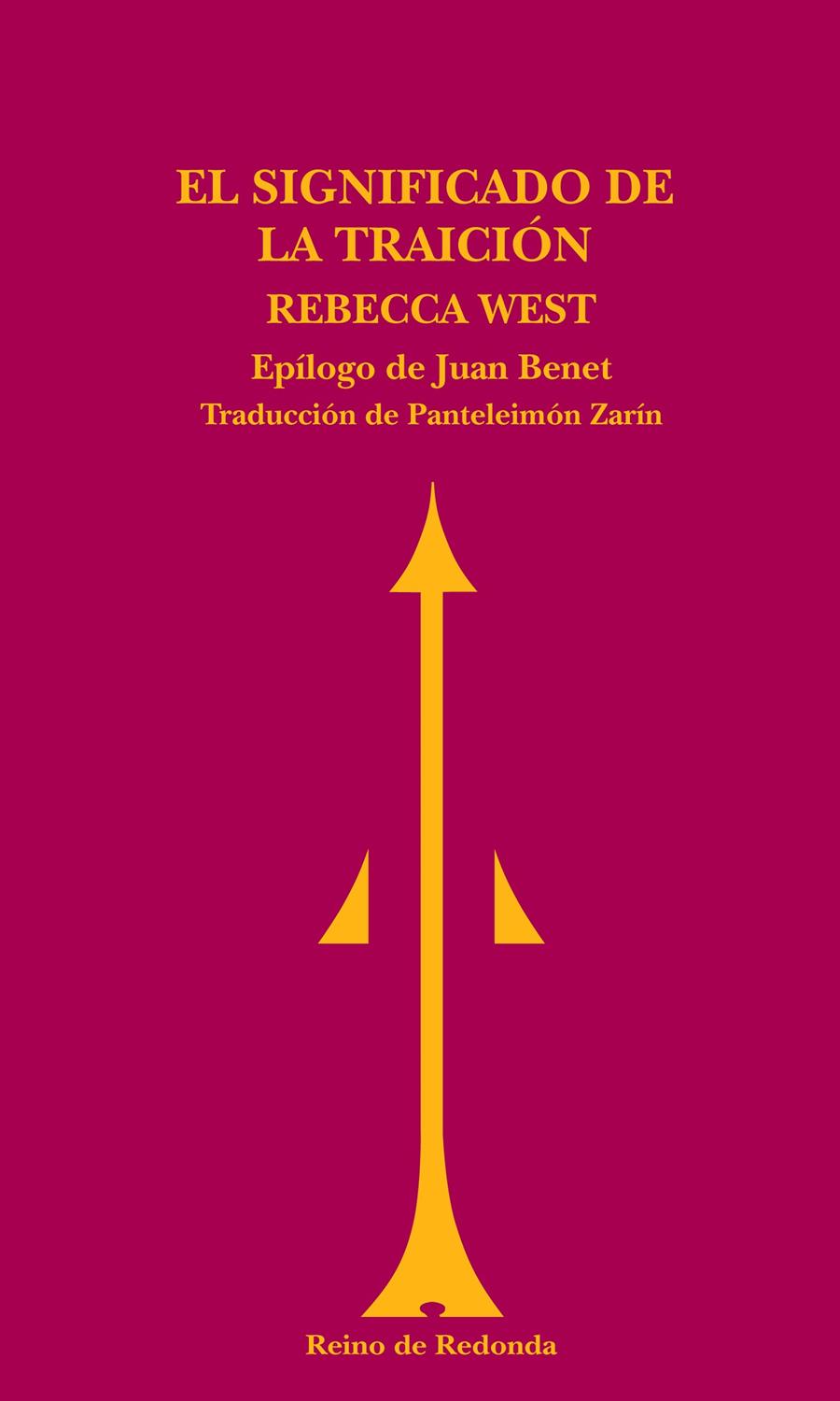 El significado de la traición | West, Rebecca | Cooperativa autogestionària